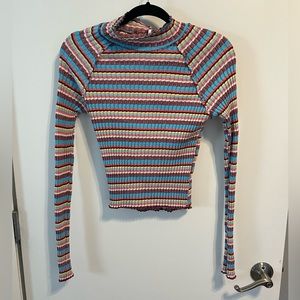 Free People mock neck long sleeve